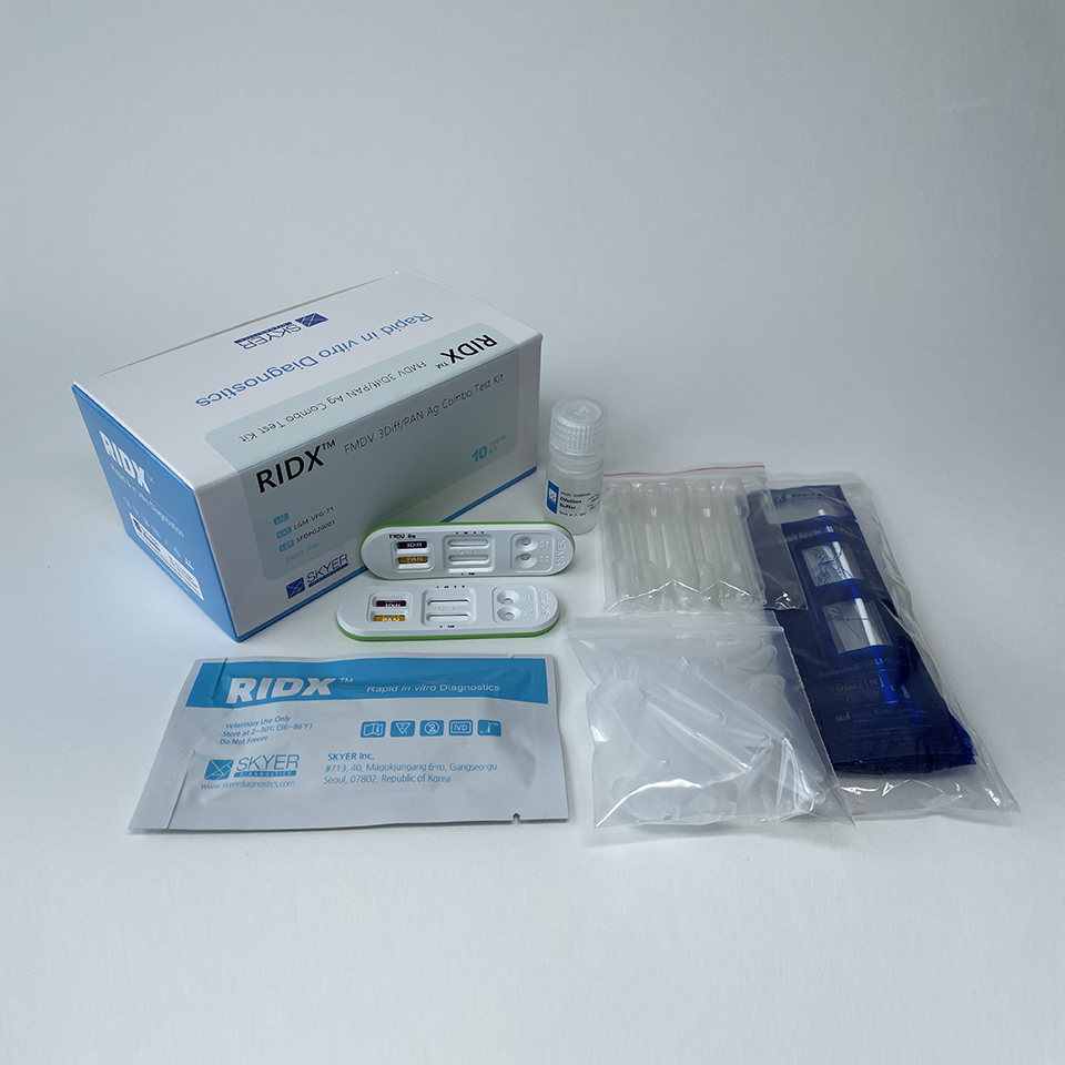 RIDX® FMDV 3Diff/PAN Ag Combo Test Kit