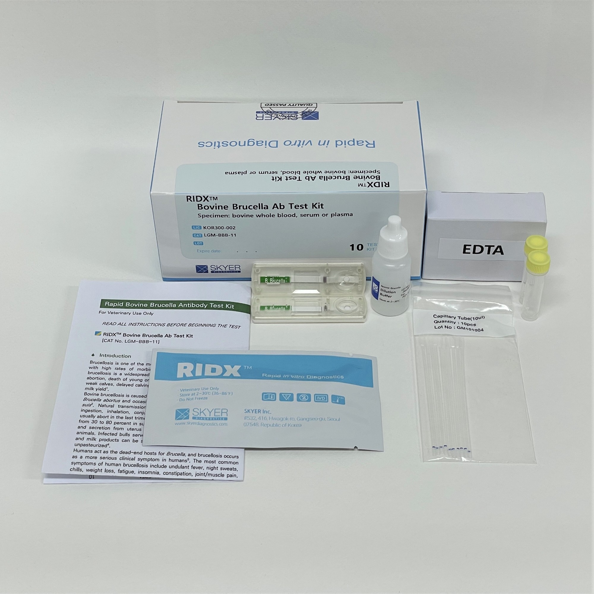 RIDX® Bovine Brucella Ab Test Kit