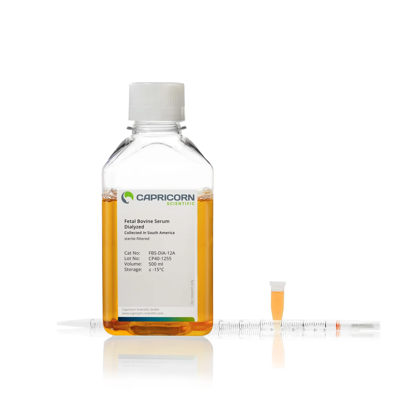 Fetal Bovine Serum (FBS), Dialyzed, Collected in South America