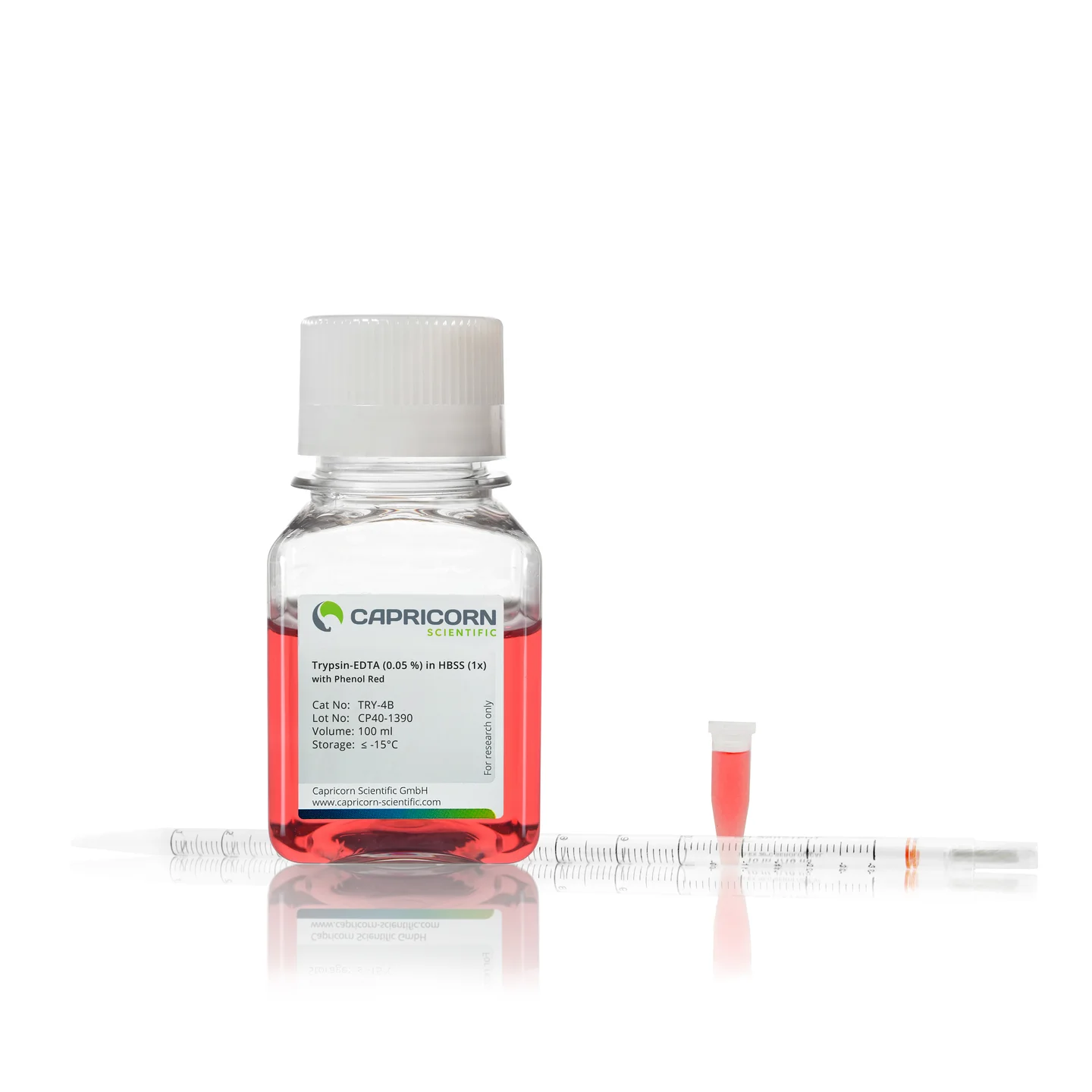 Trypsin-EDTA (0.05%) trong HBSS (1x), chứa Phenol đỏ