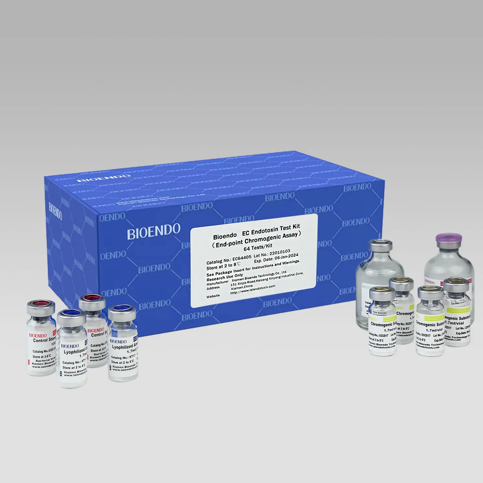 Bioendo KT Endotoxin Test Kit (Kinetic Turbidimetric Assay)